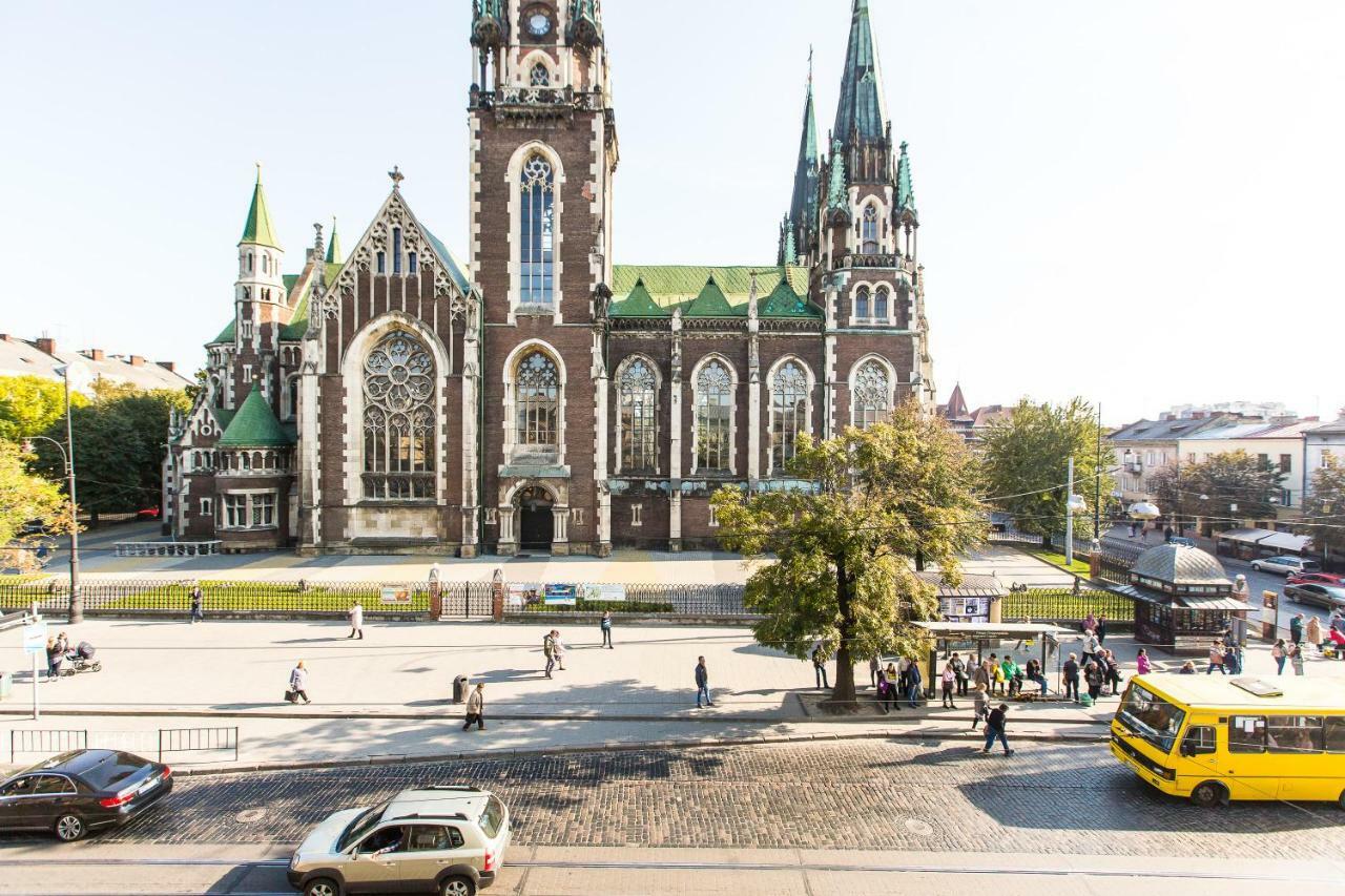Віп Простора Квартира Біля Вокзалу На Вулиці Городоцька 102 Lviv Exterior photo